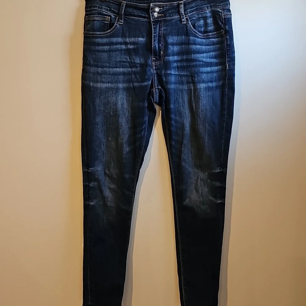 Daytrip Virgo Skinny Blue Jeans Womens 31R - Picture 1 of 12